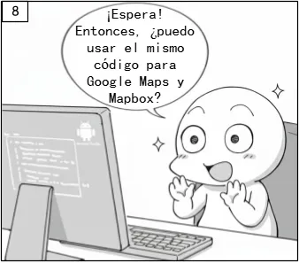 ¡Espera! Entonces, ¿puedo usar el mismo código para Google Maps y Mapbox?